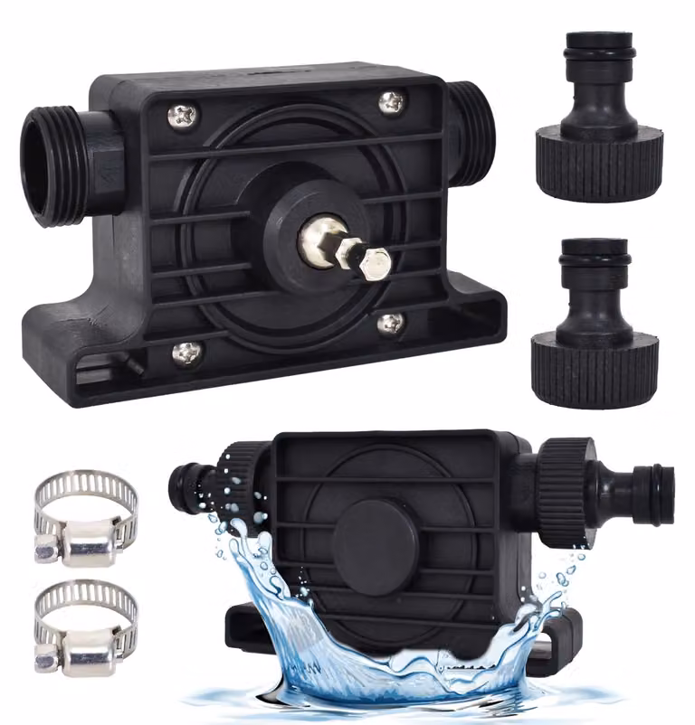 Mini-pompe per trivellazione, pompe di trasferimento per diesel e acqua, portata di 30 litri al minuto
