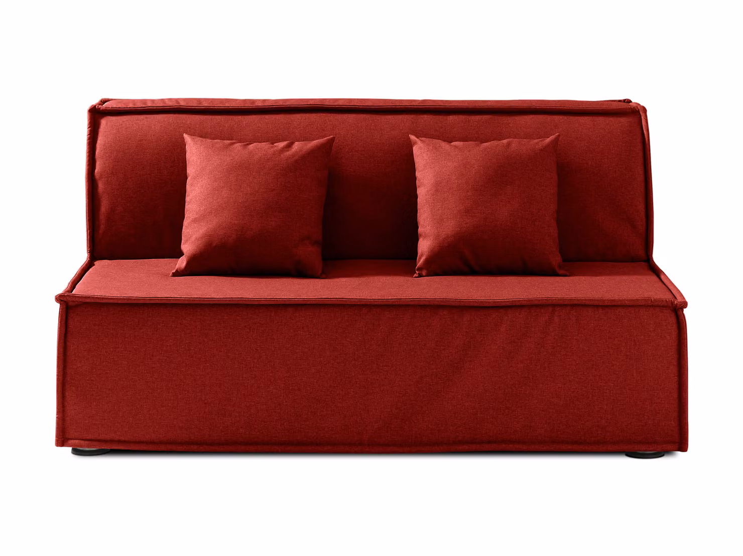 Divano Letto ELLEN 160x190 cm Rosso