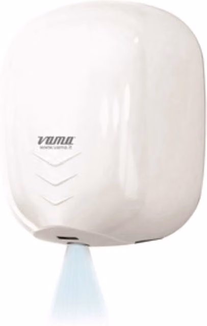 Asciugamani a Cellula Stream Dry ABS Bianco