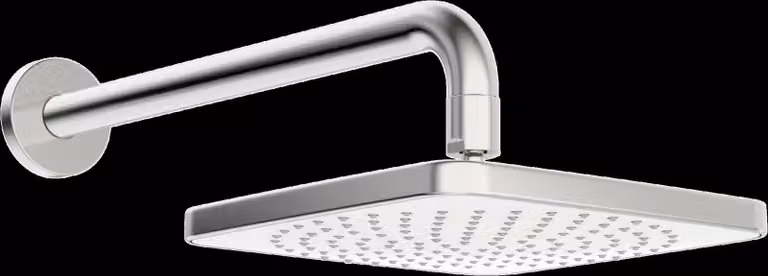HANSA HANSABASICJET Style Douche de tête, carrée, chromée, 44360200, 44360200