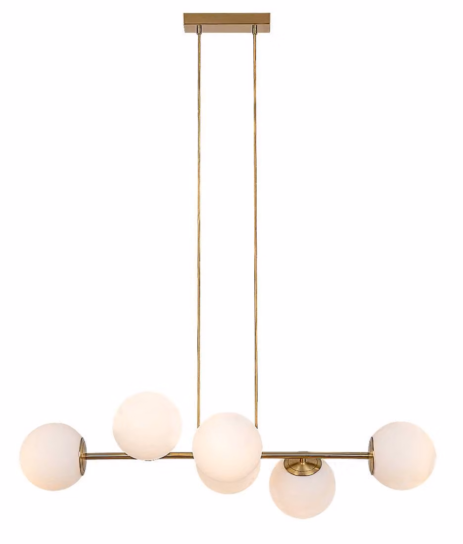 Rabalux 72249 Famiglia di luci moderne in metallo dorato