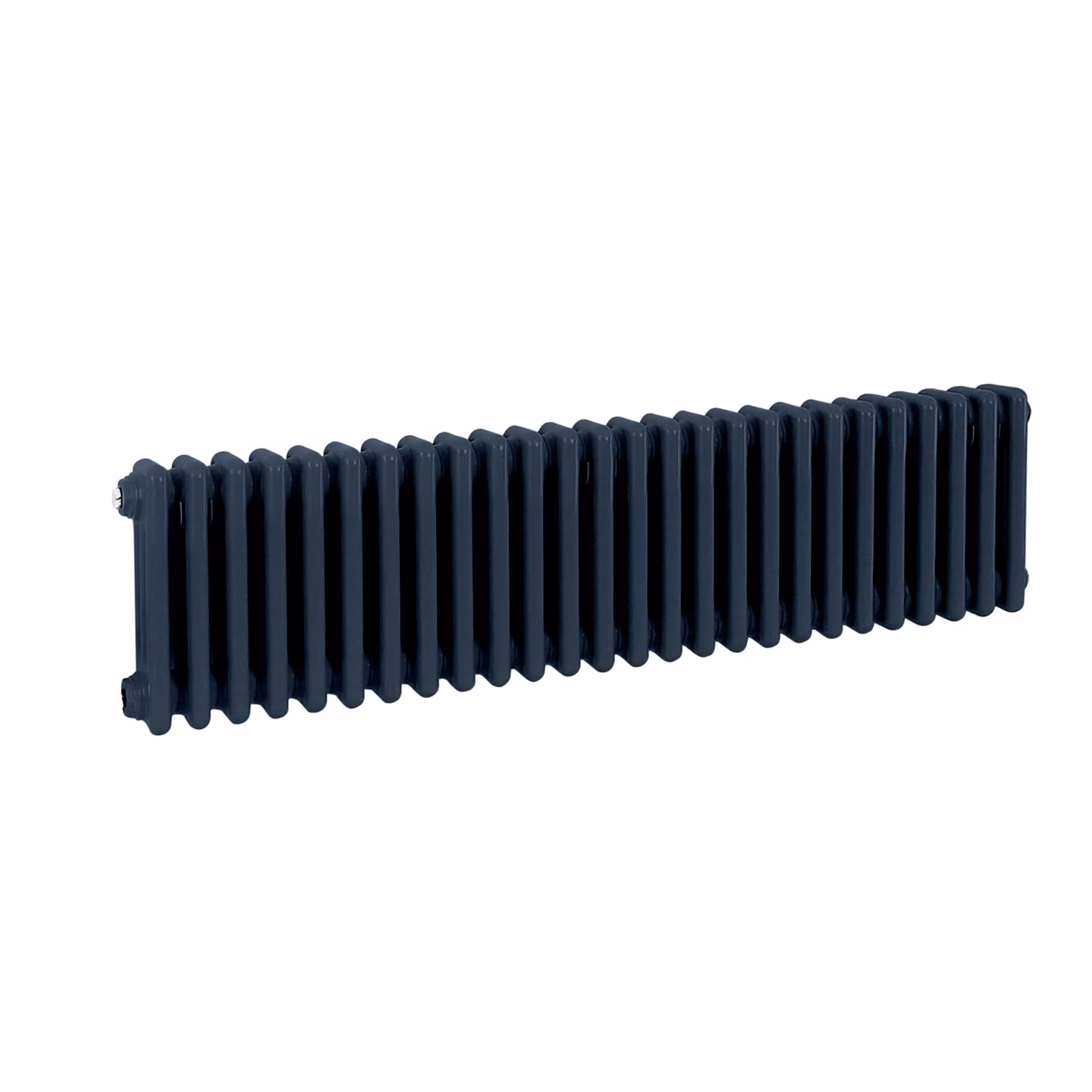 Radiatore Orizzontale a Colonne (2 Colonne) 300mm x 1190mm - Blu (Deep Sea Blu) - Regent