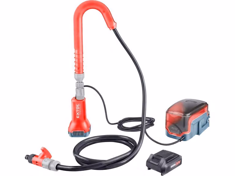 Pompa per fusti di stoccaggio EXTOL PREMIUM 8891930 SET