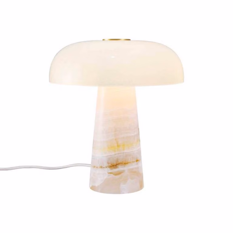 DFTP by Nordlux Lampada da tavolo Glossy, Violetto / Fucsia / Rosa, Soggiorno / Sala da pranzo, Pietra, Scandinavo, Lampada da tavolo