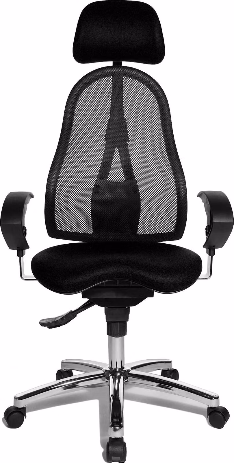 Sitness 45 sedia girevole nera