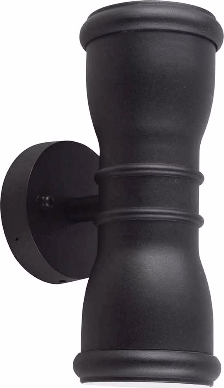 Lampada da parete per esterno in alluminio GU10 3000 K IP44 Moderna Up Down applique per esterno casa