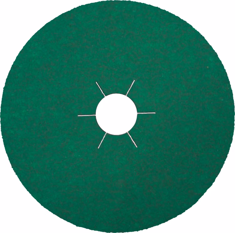 Klingspor FS 966 Dischi in fibra Multibindung Vetroceramica, 180 x 22 mm Grana 24 Foro a stella 25 pz.