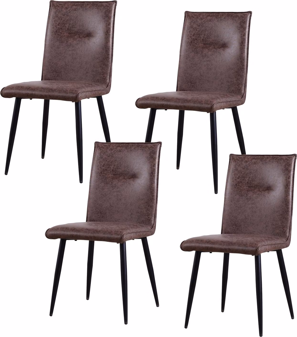 Set di 4 sedie Salinas Vintage