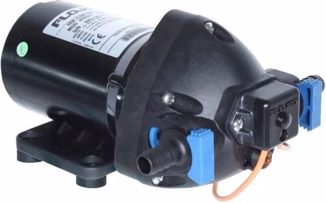 Pompa Flojet MPU 24V S/V 3C SW60 nera con attacco da 1/2" – 1
