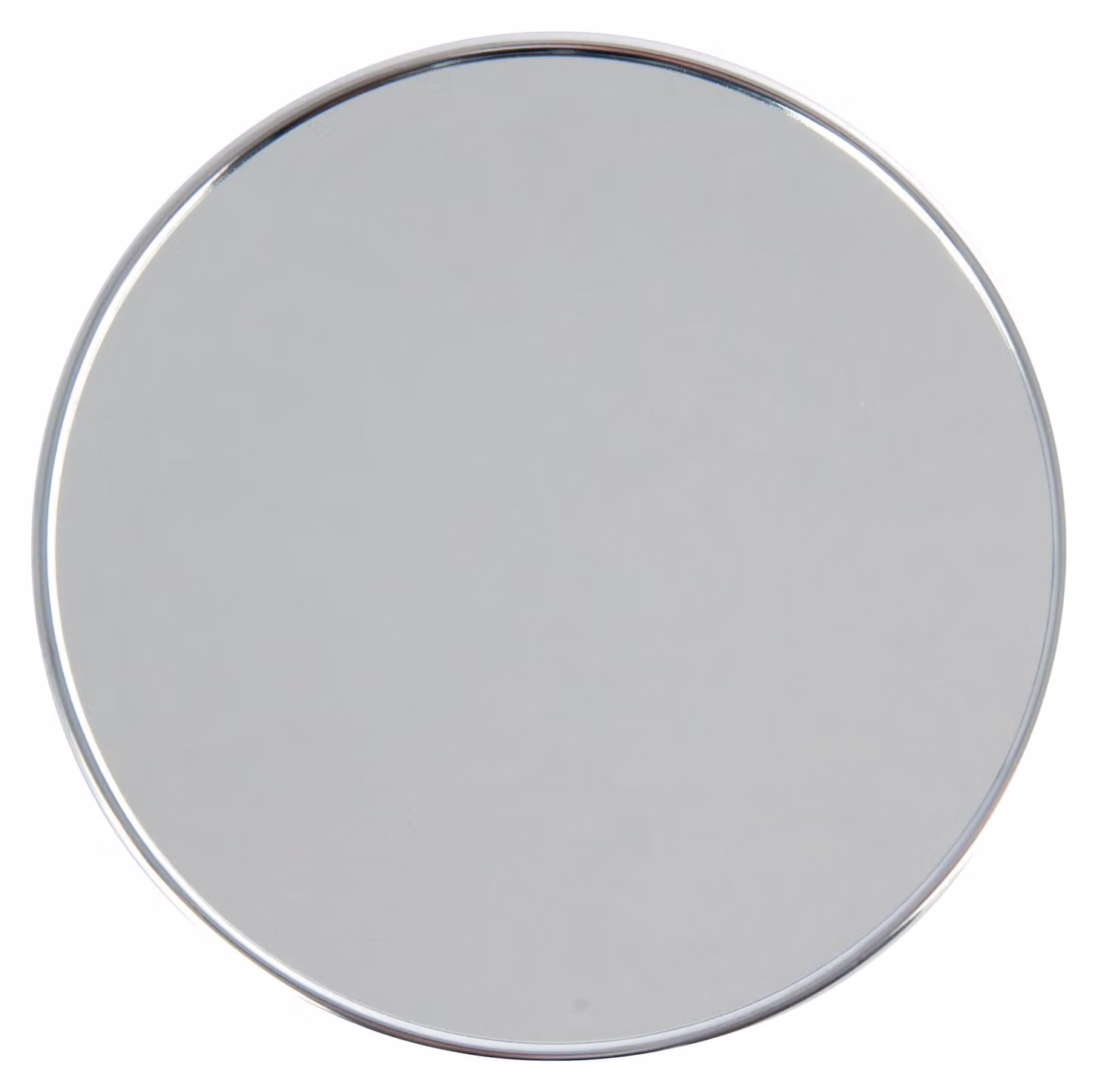 MSV specchio a ventosa argento ingrandimento 5x ø 17 cm
