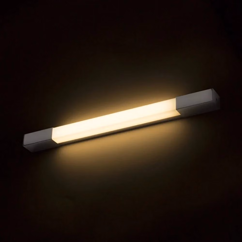 Lampada applique da parete AMENITY 60 in metallo cromato con tecnologia LED 8W 3000K IP44 per bagno – 2