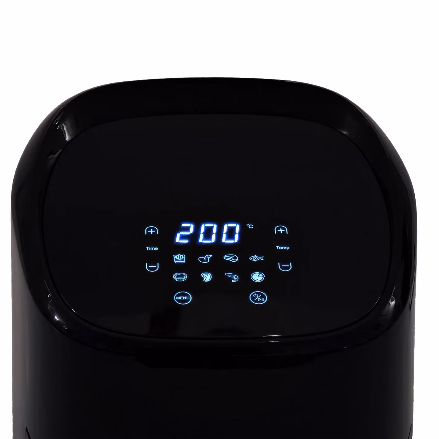 Friggitrice ad aria Dictrolux Black Vision Fryer colore nero con display touch, capacità 3,2 litri e 1400 Watt – 3