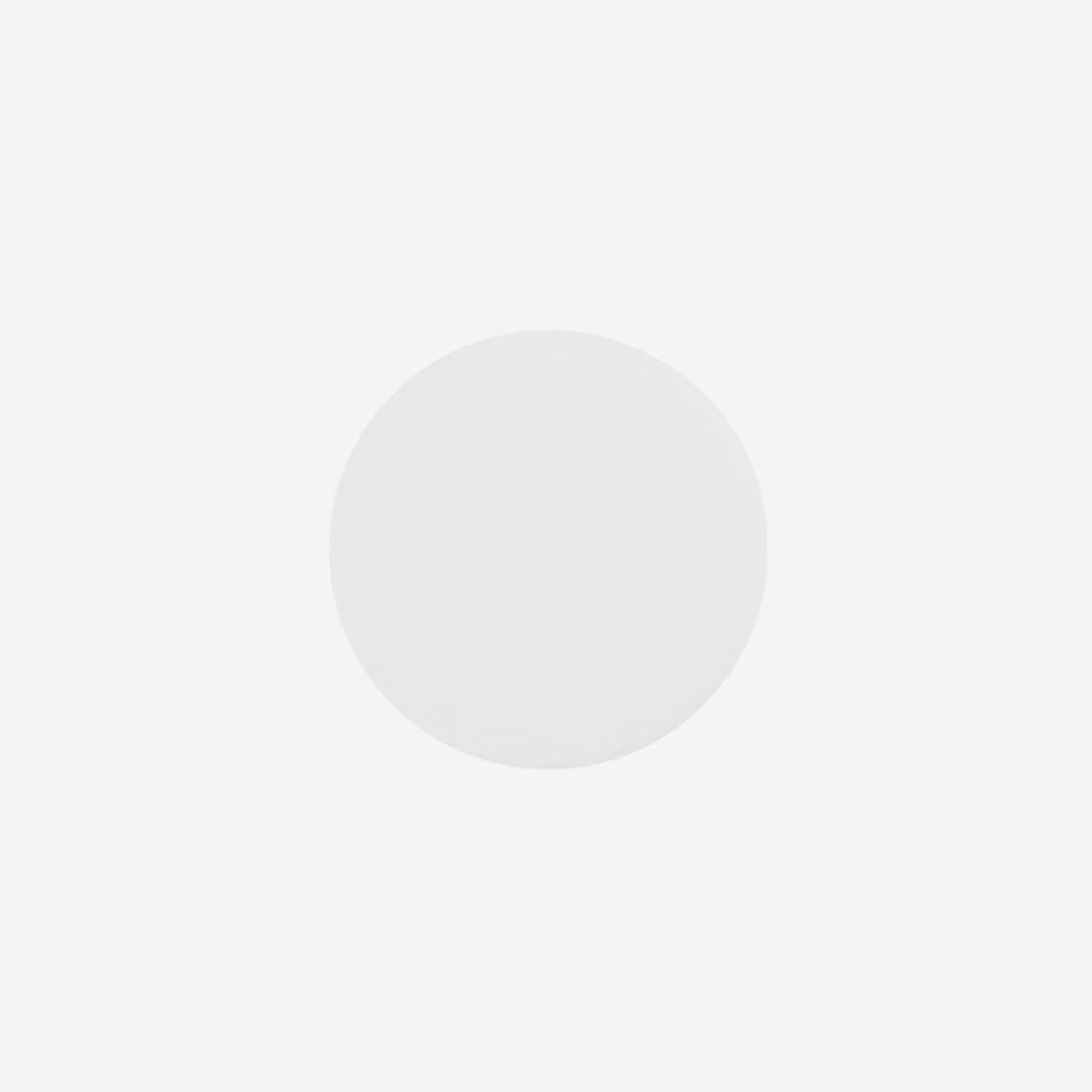 Lampada da soffitto a LED bianca, realizzata in acrilico, con potenza di 24W, flusso luminoso di 2100 lumen, temperatura di colore di 4000K e diametro di 38 cm