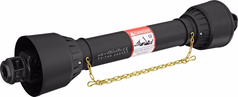 Albero cardanico T2 Albero cardanico 740 mm 270 Nm 540 giri/min, albero cardanico, 23 kW (31 CV), 2x 1 3/8" 6 denti