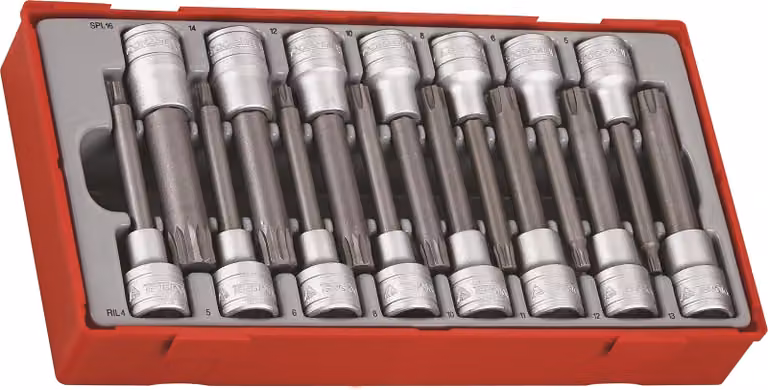 Tengtools 143880102 Juego De 15 Vasos 1/2" Ttrs15