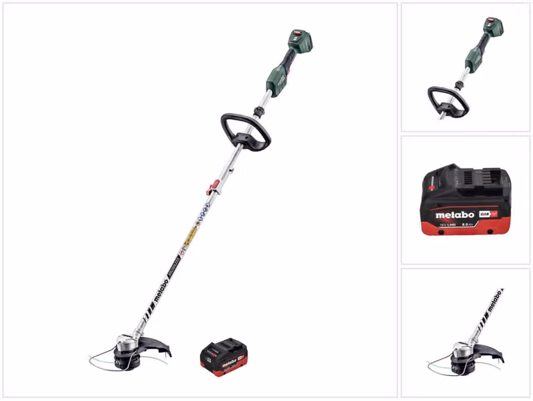 Tagliaerba a batteria Metabo RTD 18 LTX BL 30 18 V 30 cm senza spazzole + 1x batteria 8,0 Ah - senza caricatore