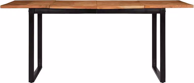 Tavolo da Pranzo 180x90x75 cm in Legno Massello di Acacia