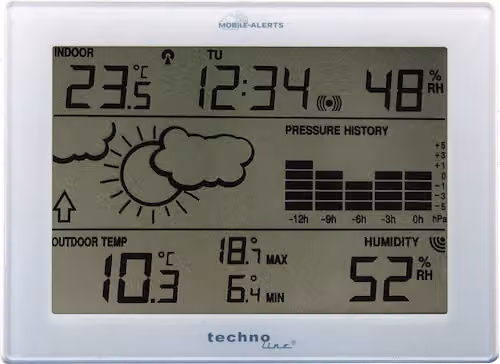 MA 10006 - Stazione meteo con trasmissione dati direttamente allo smartphone