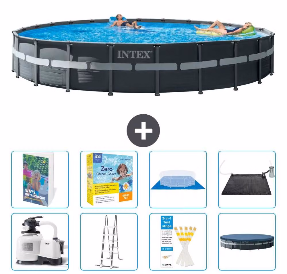 Ultra XTR Pool Rund - 732x132 cm - Set da 7 pezzi, modello S582