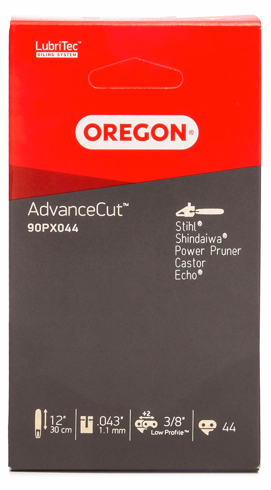 Catena per motosega Oregon, per lama da 30 cm, passo 3/8" LP, spessore 1,1 mm, 44 maglie