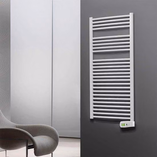 Pannello riscaldante elettrico - Efficienza energetica - Programmabile - 55 x 10 x 130 cm - Bianco