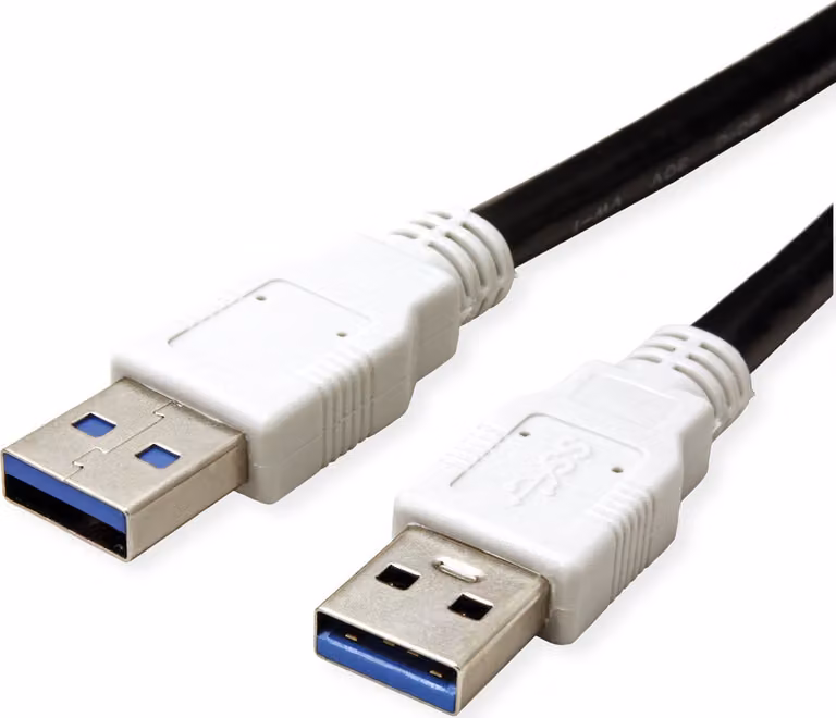 BACHMANN USB 3.0 Kabel A/A 1:1, schwarz, 2 m