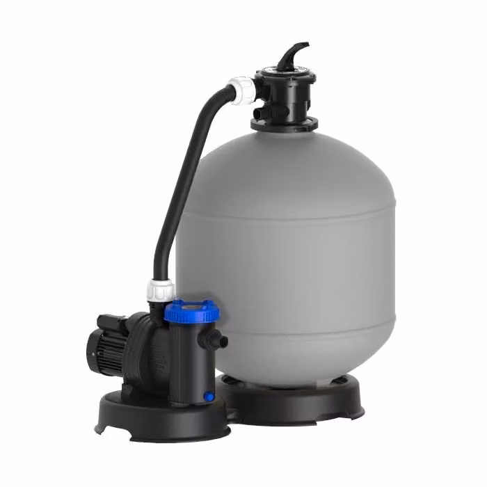 Gruppo Filtrante a Sabbia Monoblocco Bwt Shott Ppf200/21000wp Grigio con Valvola dall'alto Portata 15 m³/h – 2