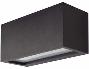 Lampada da parete esterna DRAGO up&down, attacco E2, grado di protezione IP44, colore antracite, codice prodotto 2528000151696