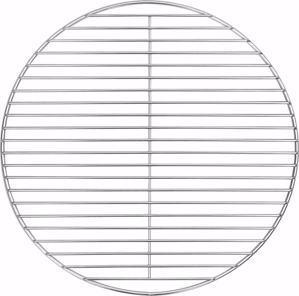 Griglia per barbecue Argento 43 x 43 cm Acciaio inossidabile