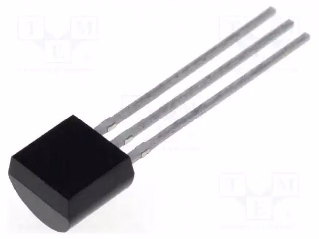 Transistor: NPN; bipolare; 30V; 0,1A; 350/1W; TO92; 10dB. BC183C, transistor NPN a foro passante (THT)