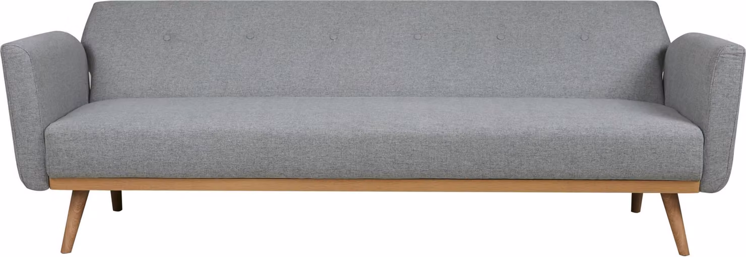 Divano letto grigio chiaro Divano letto Divano divano divano funzione letto ospite Divano ospite