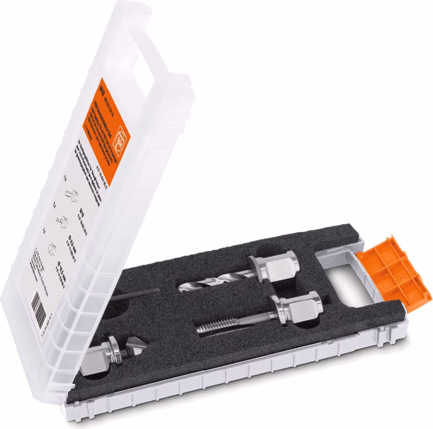 Set di rubinetti Fein per fori passanti, filettatura M 10
