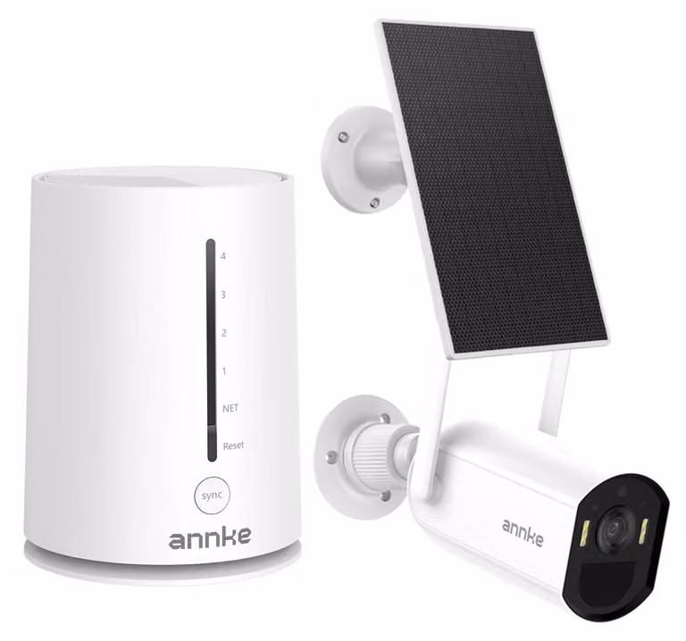 Sistema di telecamere di sicurezza, connettività wireless, visione notturna a colori, 1 telecamera, scheda TF da 64G, senza alimentatore