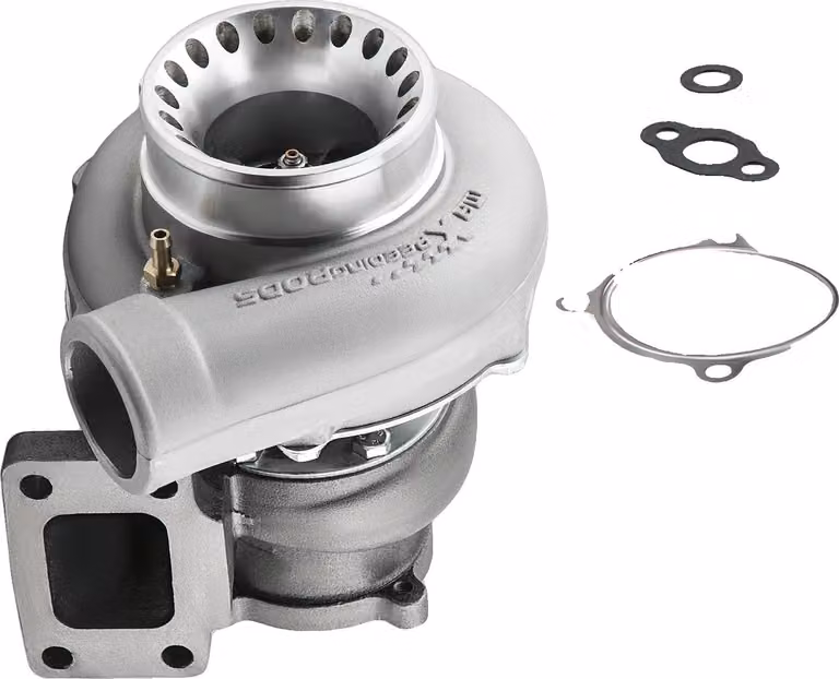 Turbocompressore, lega di alluminio, 30 cm di lunghezza x 27,9 cm di larghezza x 23,6 cm di altezza, 8700 g di peso, compatibile con turbocompressori T3T4, A/R .70 a freddo / A/R .63 turbina di compressione