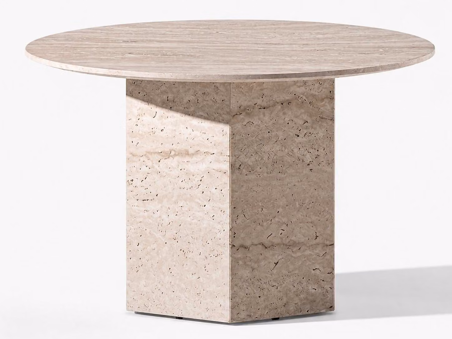 Tavolino ausiliario, stile moderno, colore beige, pratico, ideale per il soggiorno, confortevole