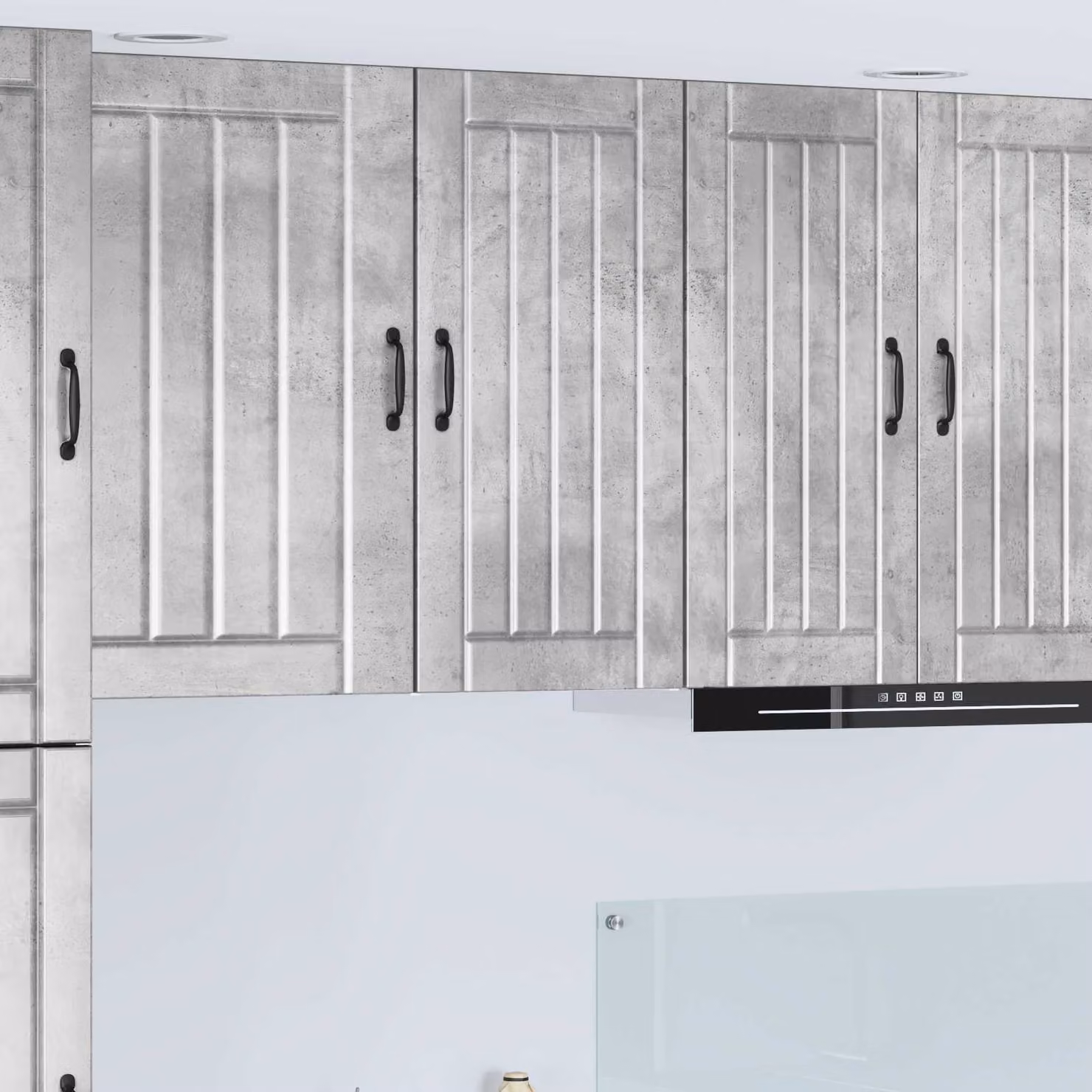 Armadietto a muro moderno vidaXL LUCCA Grigio, L 40 cm, P 31 cm, H 80 cm