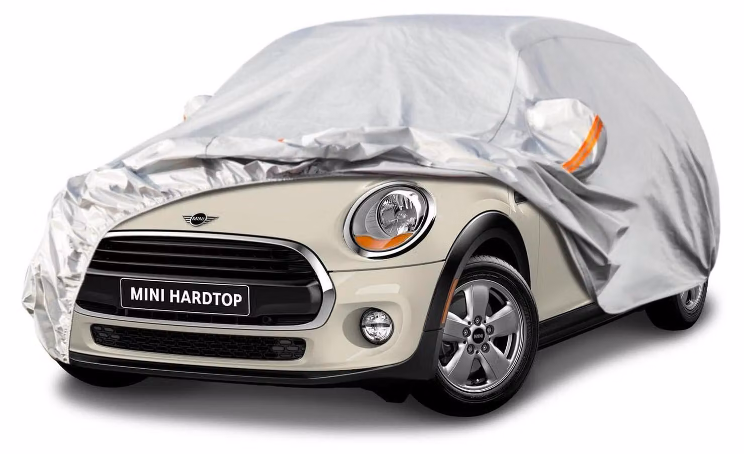 Copertura impermeabile e traspirante per auto, compatibile con Mini Cooper a 3 porte (modelli dal 2014 al 2025), colore argento