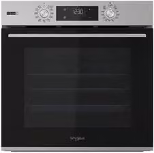 Forno da incasso elettrico Whirlpool Steam+ in acciaio inox, classe energetica A+, capacità 71 Lt, Larghezza: 60 cm