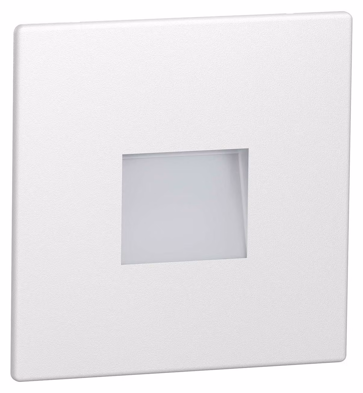 ledscom.de: Lampada a LED per scale/applique da incasso per interni ed esterni, faretto, quadrato, 85 x 85 mm, luce bianca fredda