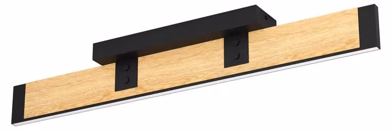 EGLO 390224, LED, 3000 K, 3240 lm, IP20, nero, marrone