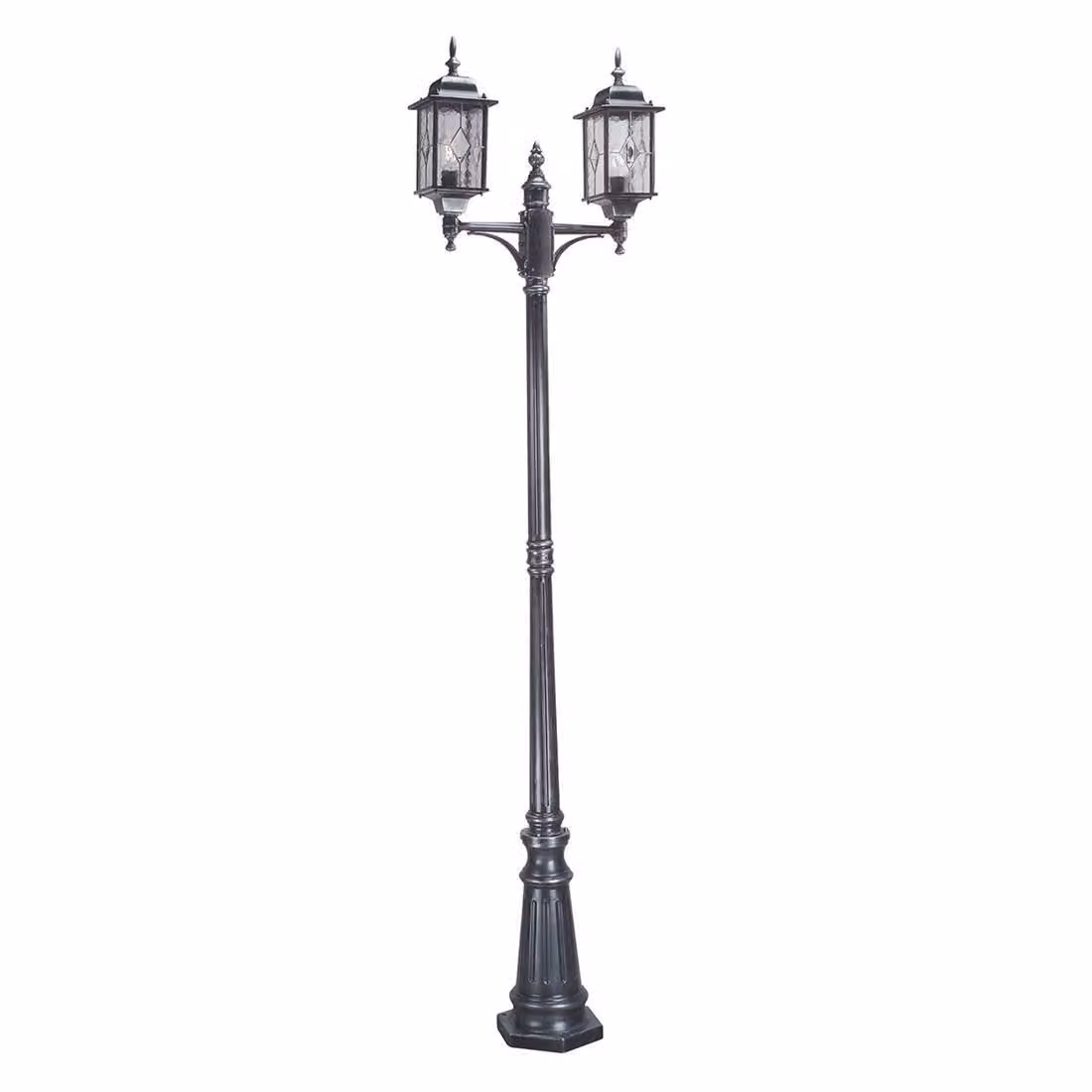 Grande lanterna da giardino nera E27 60W Wexford Elstead