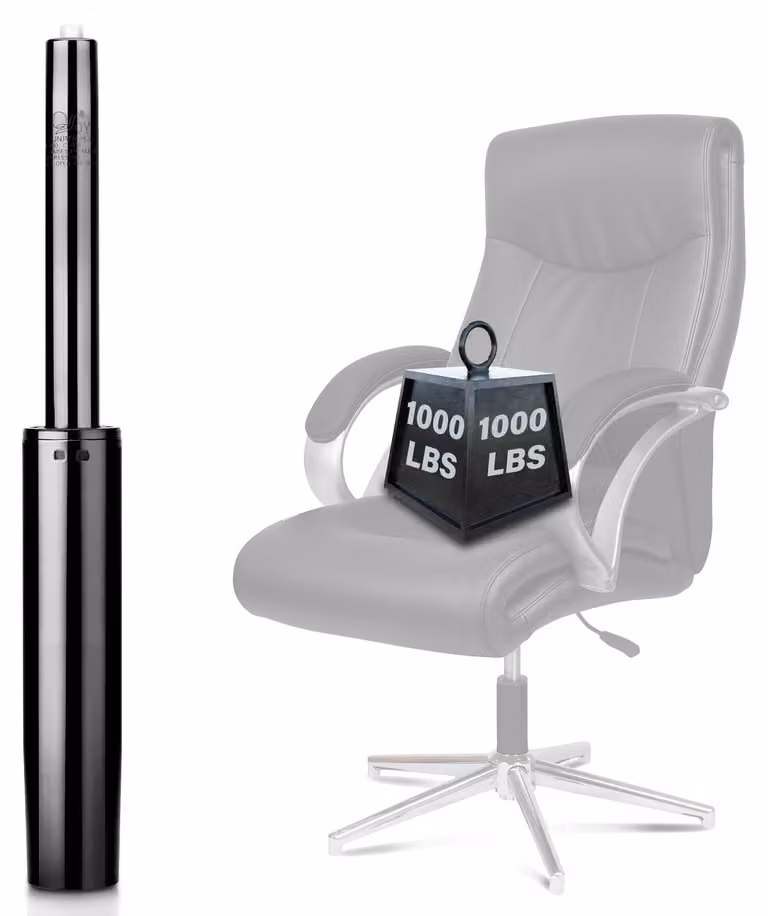 Cartuccia di gas di ricambio per sedia da ufficio, dimensioni 285-425 mm, capacità 450 kg, classe 4, adatta per sedie da gaming