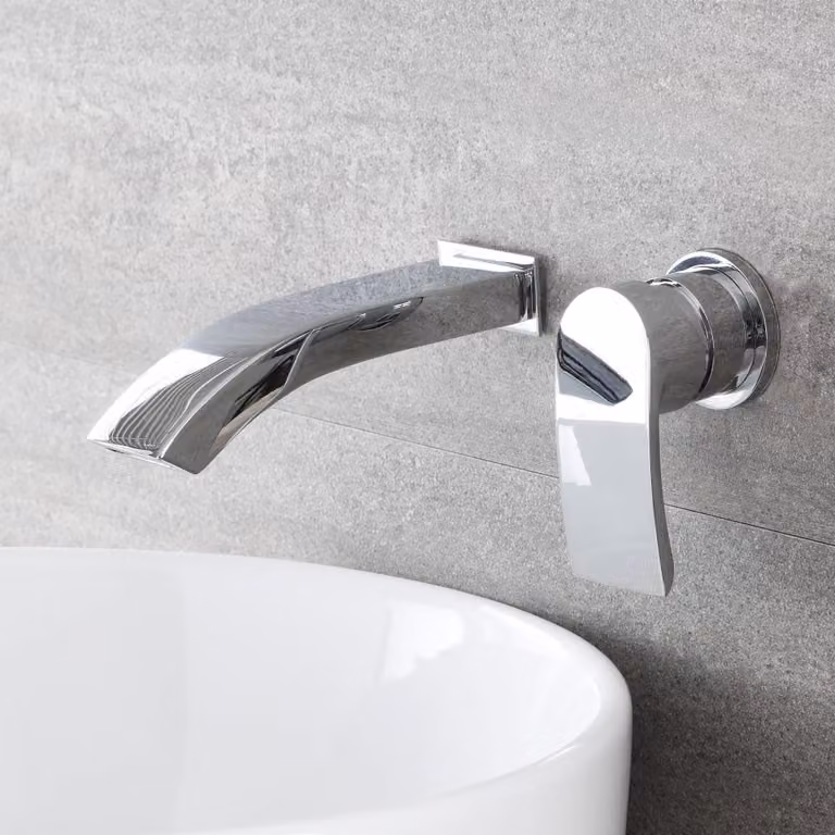 Erogatore Parete a Cascata per Lavabo - Razor