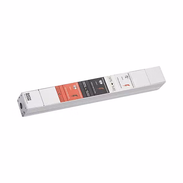 Bachmann ALU 1U VM 3xÜSS senza LED, 2 prese CEE da 1,0 m, 32 A, BAMA 800.2960
