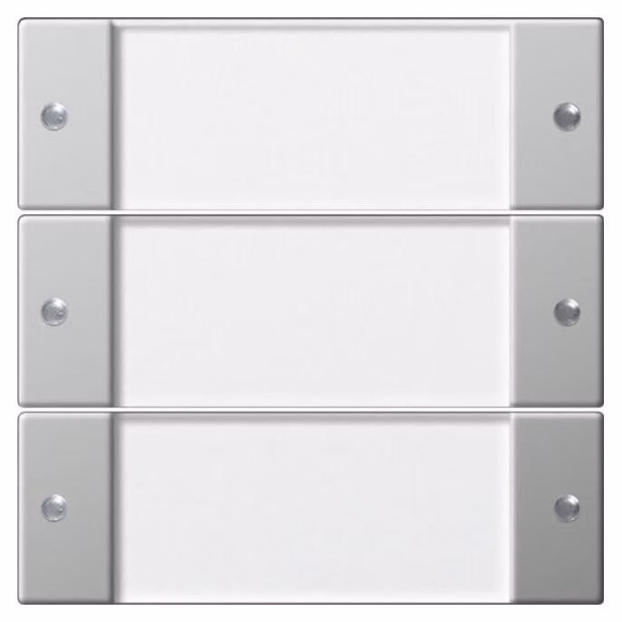 Gira rocker set 3-gang clear/eds BSF 2133600