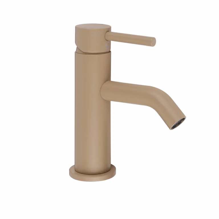 Miscelatore Moderno per Lavabo Monoforo - Sabbia