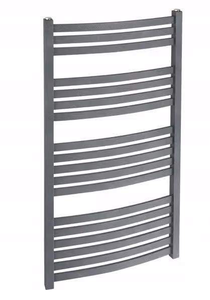 LUPO 106x53 cm radiatore a scala per bagno nero
