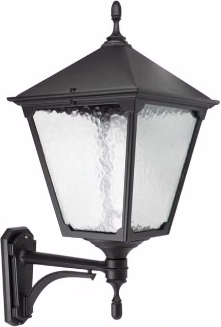 Applique da esterno SU-MA con luce verso l'alto e verso il basso, colore nero, attacco E27, protezione IP43, L: 72 cm – 1