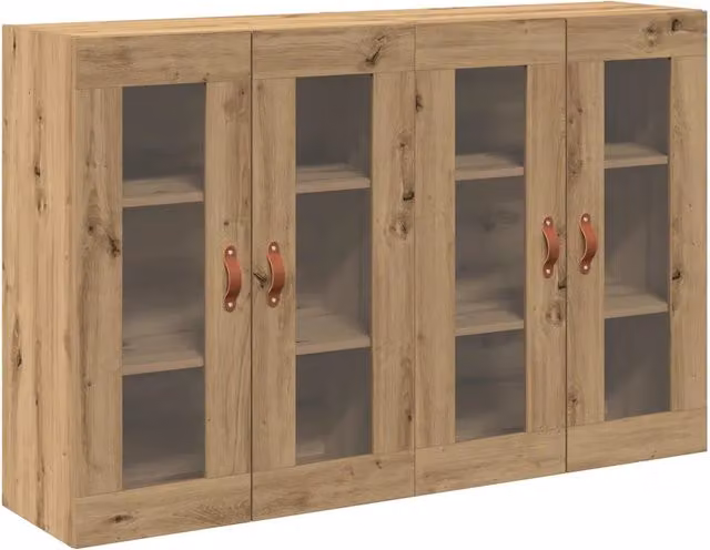 Armadi da Parete 2 pz Rovere artigianale 69,5 x 34 x 90 cm CFW5914677