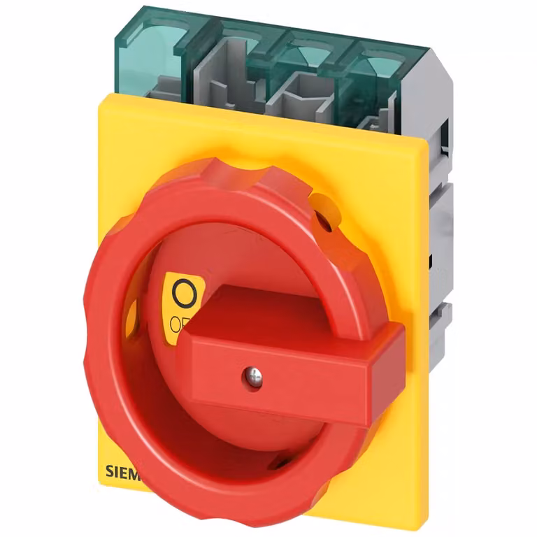Siemens SENTRON, sezionatore di carico 3LD5 UL, interruttore di arresto di emergenza, a 4 poli, omologato 3LD50200TL13